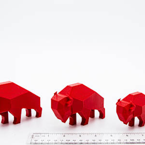 3D Printed Bud (Red) 
