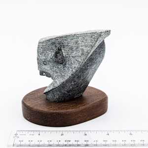 Alabaster Bison by Victor Vigil