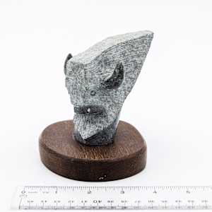 Alabaster Bison by Victor Vigil 