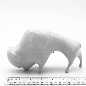 Royal Dux Bohemia Bison by Jaroslav Ježek