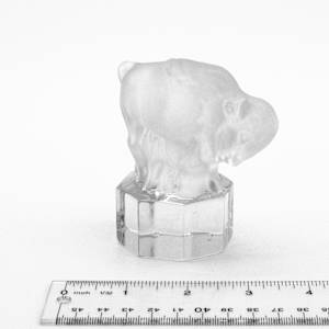 Goebel Frosted Crystal American Bison 