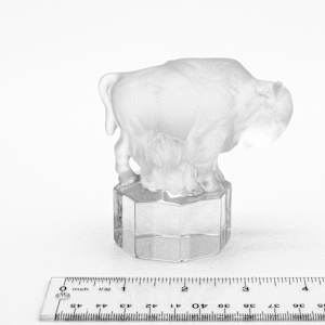 Goebel Frosted Crystal American Bison 