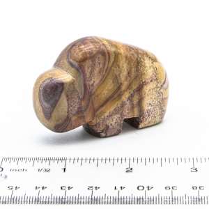Stone Bison Fetish 