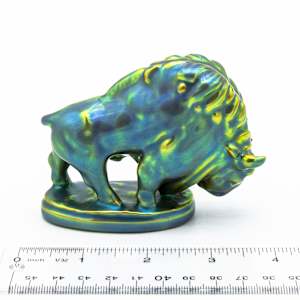 Zsolnay Small Bison 