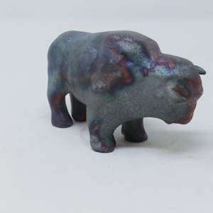 Ceramic Standing Bison 