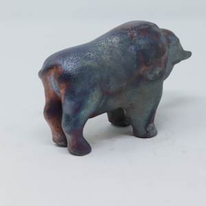 Ceramic Standing Bison 