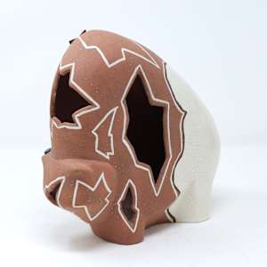 Native American Pueblo Pottery Bison 