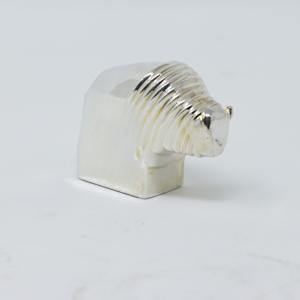 Dansk Silverplate American Bison by Gunnar Cyrén 