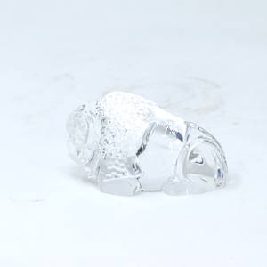 Stueben Glass Bison Hand Cooler by Taf Lebel Schaefer