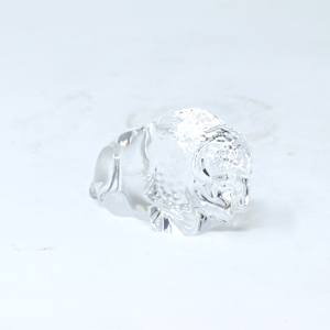 Stueben Glass Bison Hand Cooler by Taf Lebel Schaefer 