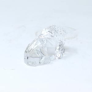 Stueben Glass Bison Hand Cooler by Taf Lebel Schaefer 