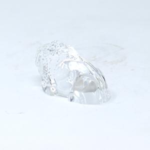 Stueben Glass Bison Hand Cooler by Taf Lebel Schaefer 