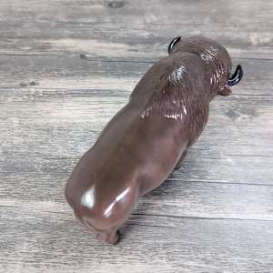 Japanese Ceramic American Bison 