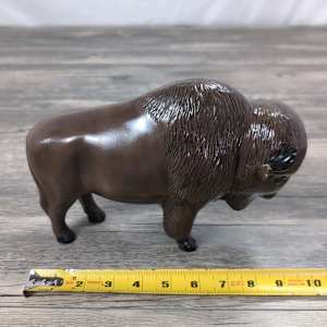 Japanese Ceramic American Bison 