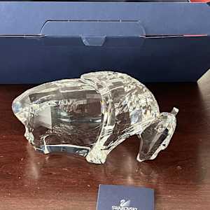 Swarovski Crystal "Tatanka" Bison by Martin Zendron 