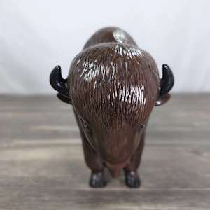 Japanese Ceramic American Bison 