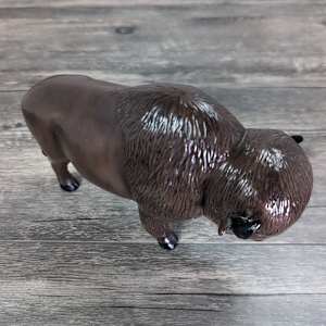 Japanese Ceramic American Bison 