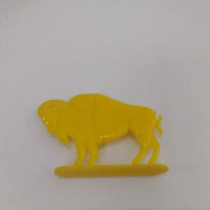 Cracker Jack Prize Miniature Plastic Bison 