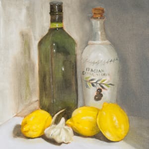 Bottles and Lemons by Frank Martin