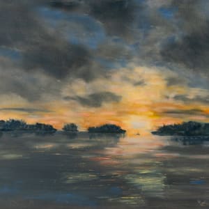 Chesapeake Sunset by Frank Martin