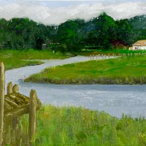 Metompkin Inlet by Frank Martin