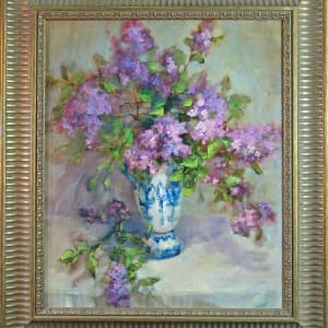 Penny's Lilacs by Barbara Schilling 