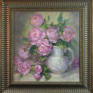 Peonies Last Stand by Barbara Schilling 