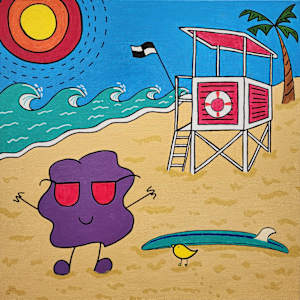 Surf's Up by Eileen Saunders