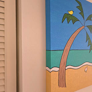 Peaceful Beach I by Eileen Saunders 