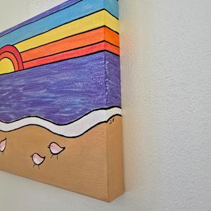 Pop Sunset by Eileen Saunders 