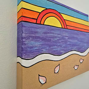 Pop Sunset by Eileen Saunders 