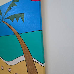 Peaceful Beach 2 by Eileen Saunders 