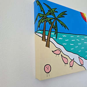 Foraging by Eileen Saunders  Image: Left side view of "Foraging"