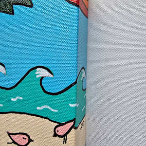 Shady Beach by Eileen Saunders 