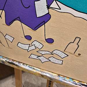 Messages in Bottles by Eileen Saunders 