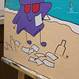 Messages in Bottles by Eileen Saunders 