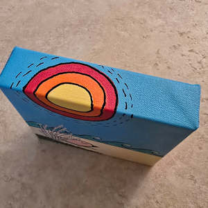 Sleeping in Dune Grass by Eileen Saunders 