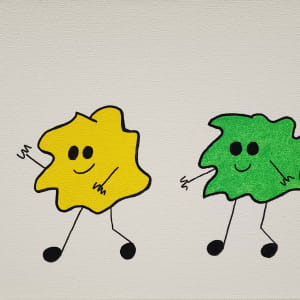 Walking and Bird by Eileen Saunders