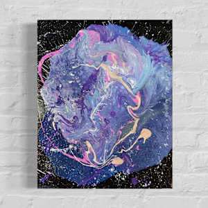 Heavenly Body | 20 x 16 x 1 in | Abstract Painting by JD Hecht | Creatively Cutz Studio, Image 1.