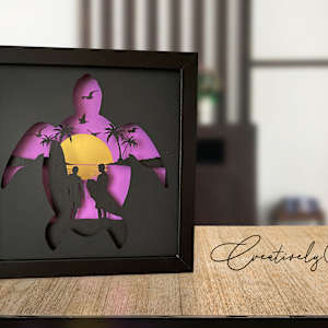 Hawaiian (Surfer) BOX by JD Hecht | Creatively Cutz Studio, Image 6.