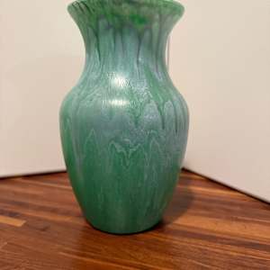 Green Marble Vase by JD Hecht 