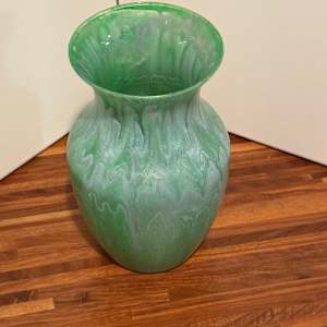 Green Marble Vase by JD Hecht 