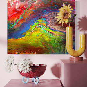 Prismatic Flow by JD Hecht  Image: Prismatic Flow ( White Brick)