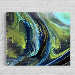 Lumesurge | 20 x 24 x 1 in | Abstract Painting by JD Hecht | Creatively Cutz Studio, Image 2.