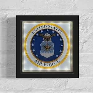 Eternal Valor: Air Force Emblem by JD Hecht