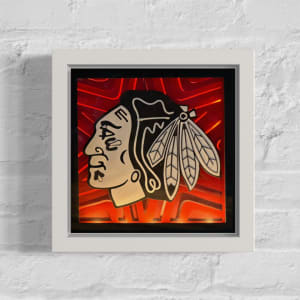 Blackhawk Starlight B.O.X by JD Hecht  Image: Blackhawks Starlight
White Frame
