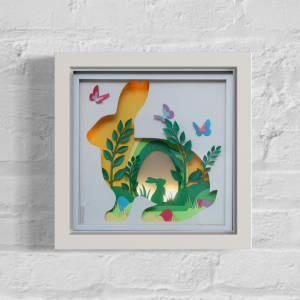 Easter Garden B.O.X. by JD Hecht  Image: Easter Garden
White Frame