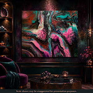 Veloraeth | 20 x 24 x 1 in | Abstract Painting by JD Hecht | Creatively Cutz Studio, Image 1.