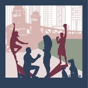 Proposal at the Chicago River: City of Yes B.O.X. by JD Hecht