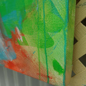 Where sky and blossoms dance by Kate Hessling 